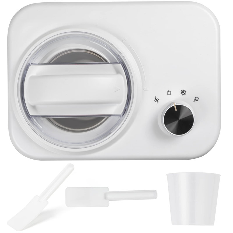 Antarctic Star Ice Cream Maker 0.85Qt With Compressor, No PreFreezing